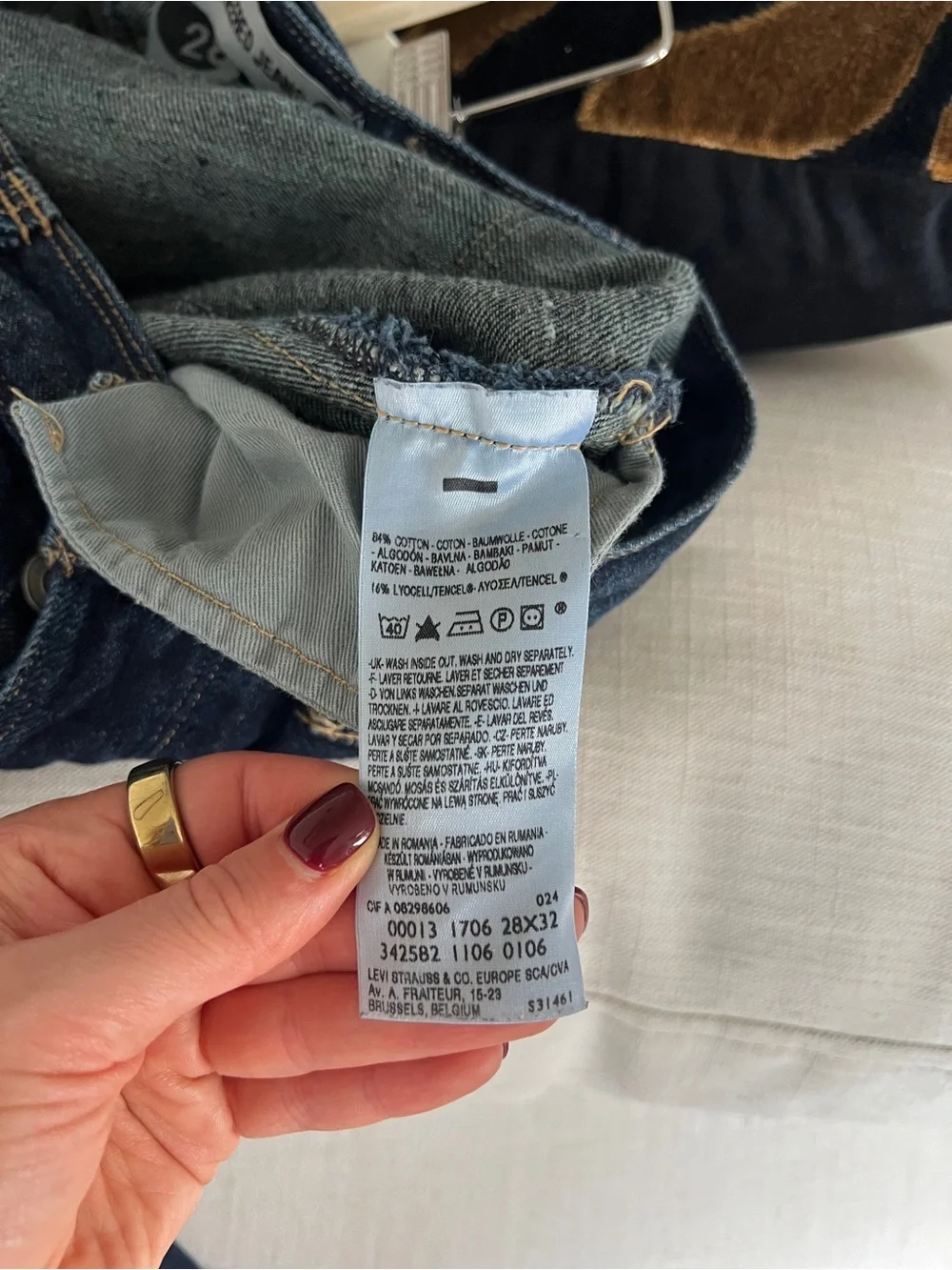 Vintage Buckle Back Levi’s Engineered Jeans